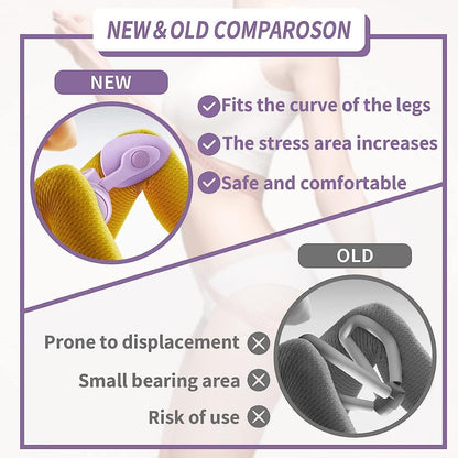 Home Leg & Hip Workout for Women , Pelvic Hip Trainer, Thigh Trimmer Workout, Arm Toner Leg Butt Exerciser...